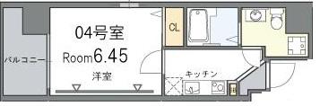 ◆ウエンズ東心斎橋◆ 804 間取り図