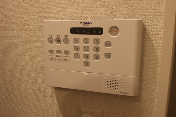 D-room川岸町 301 セキュリティ