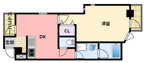 コルネット 306 間取り図