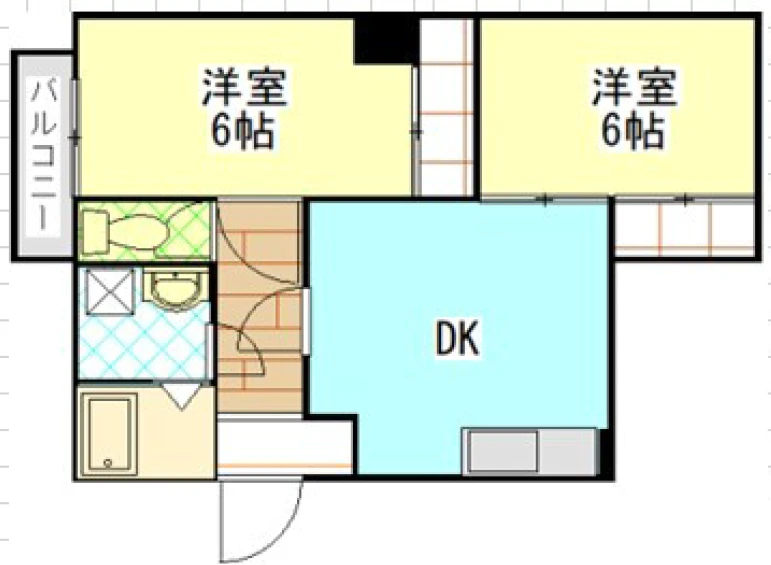 ロイヤル甲子園 301 間取り図