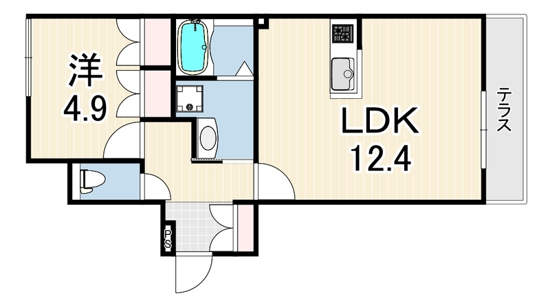 casa de oliva 102 間取り図