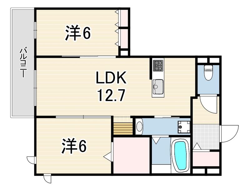 モアナ甲子園 103 間取り図