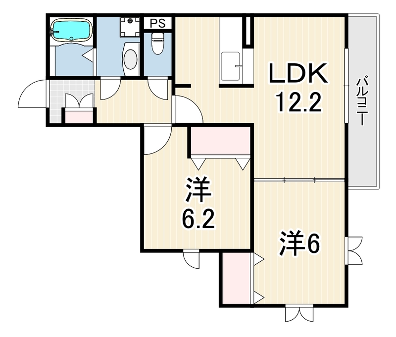 ＶＩＥＮＴＯ Ⅱ 103 間取り図