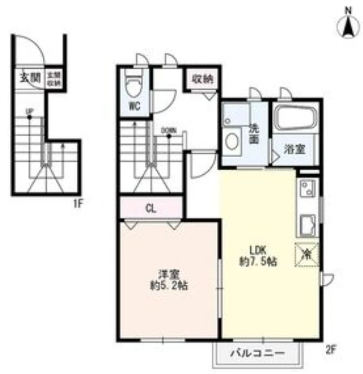 メゾンSOIE ET AUTOMNE 00201 間取り図