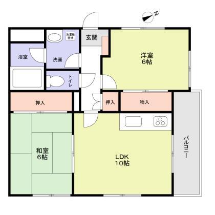 サクシード甲子園 101 間取り図