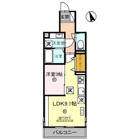 CLⅡ 105 間取り図