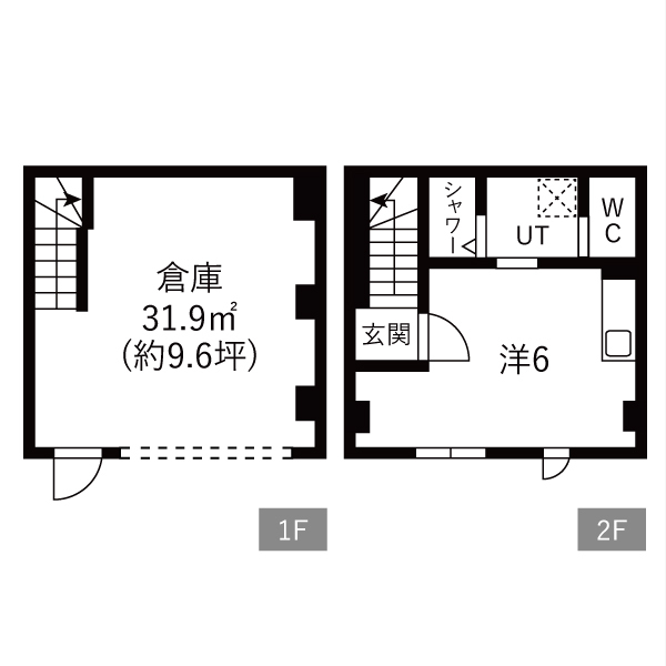ラフマート今津 101 間取り図