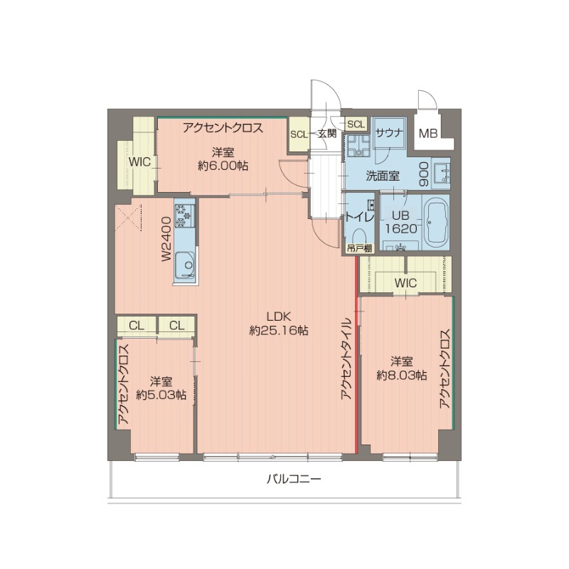 プレジオ西宮北口 0505 間取り図