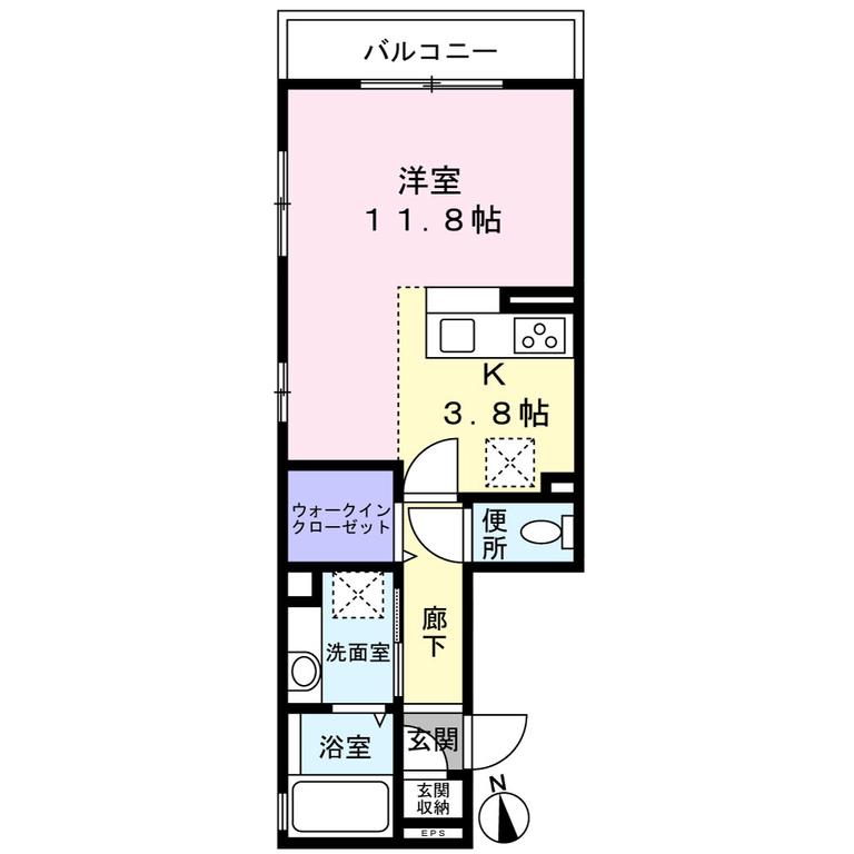 プレミール甲子園 302 間取り図