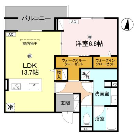 GreenPalace樋之池 301 間取り図