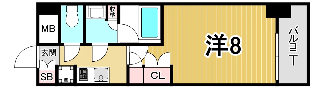 ブランシエスタ西宮 0306 間取り図