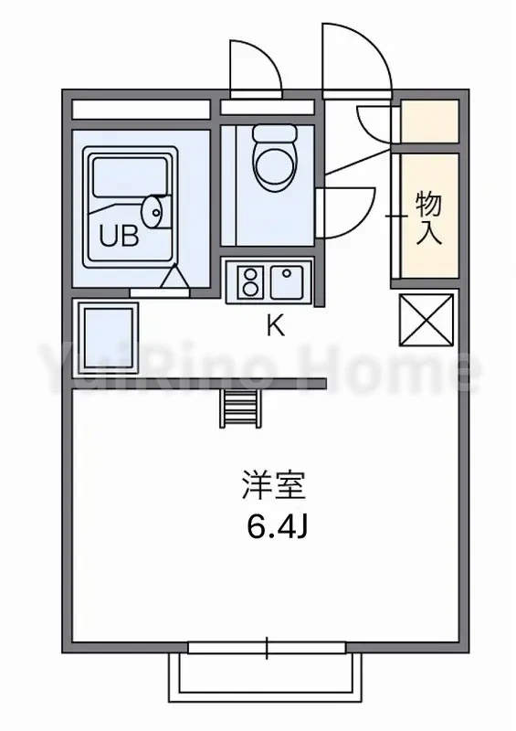 ガーデンハウス西宮 205 間取り図