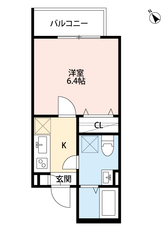 Machis-coco甲子園(マチズ ココ コウシエン) 102 間取り図