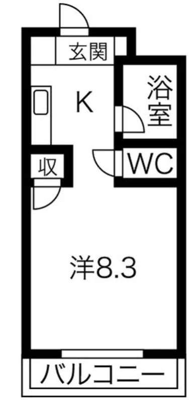 Ｒｏｙａｌｅ離宮西宮 309 間取り図