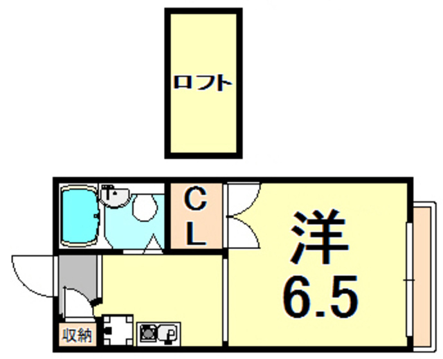 アザリア 208 間取り図