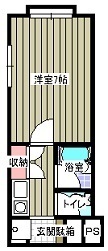 サンライト仁川 105 間取り図