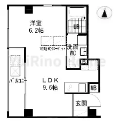 ノベラ西宮江上町 701 間取り図