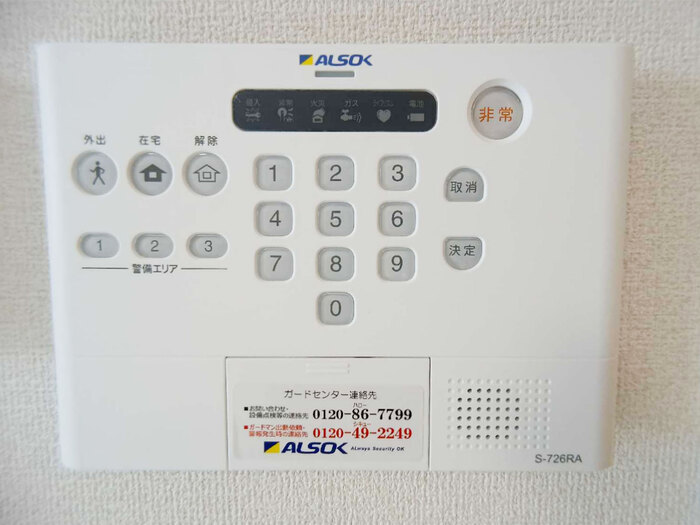 Cocoonia 303 セキュリティ