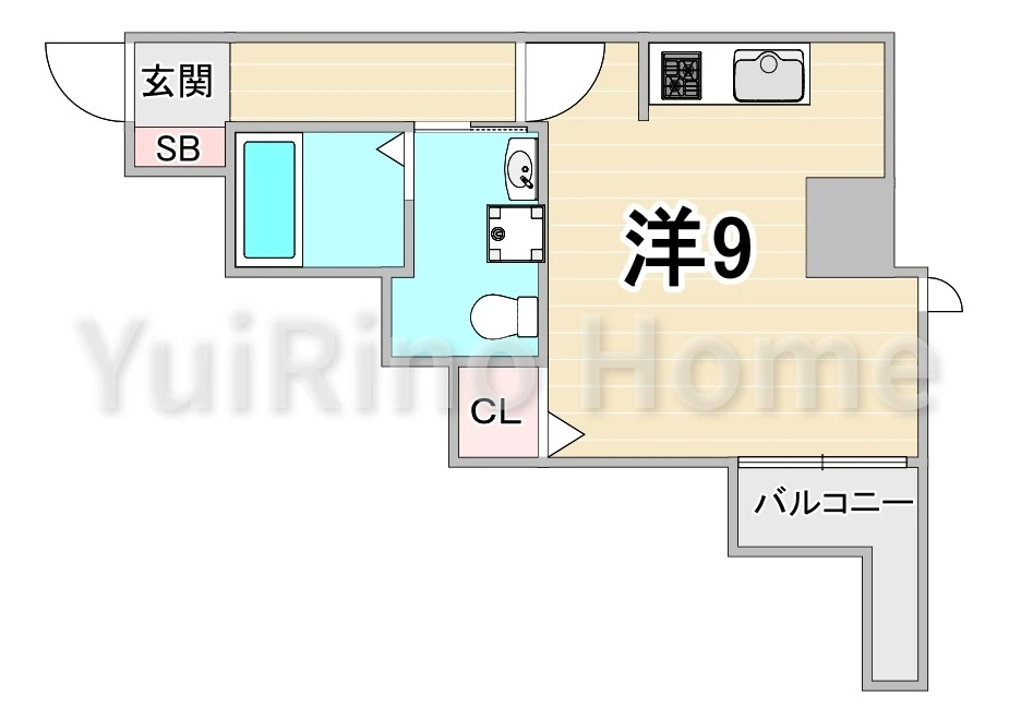 Ｓｏｌｃｅｒｅｊｅｉｒａ西宮 305 間取り図