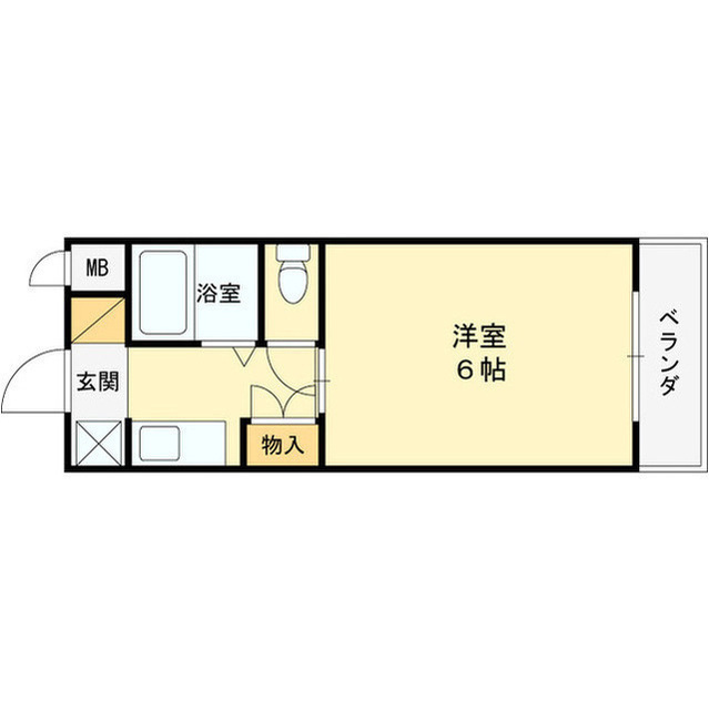 キングガーデン 306 間取り図