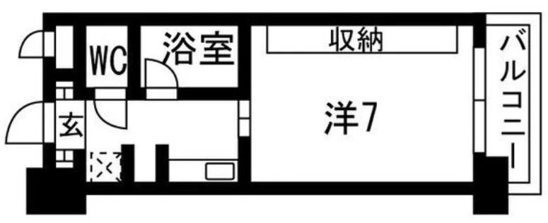 フォレスト西宮 303 間取り図