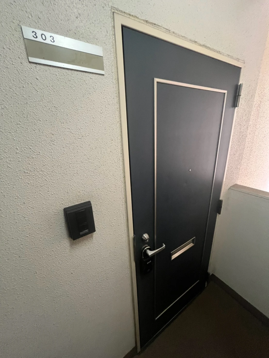 プティソレイユ 303 玄関