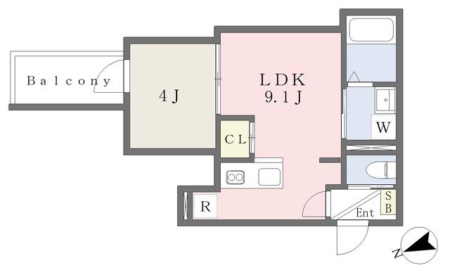 ノア甲子園 301 間取り図