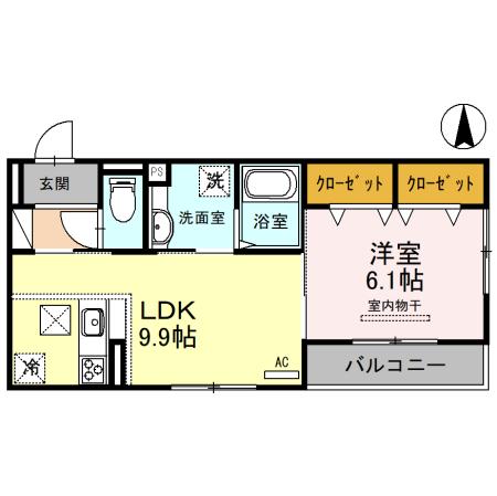 ルミナーレ 102 間取り図