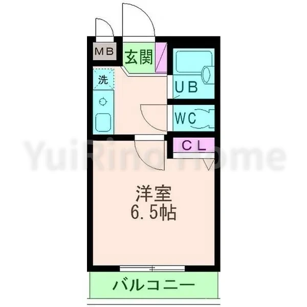 プランドール・エムドゥ 203 間取り図