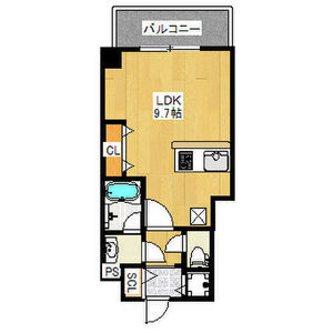 ブランTAT西宮本町II 502 間取り図