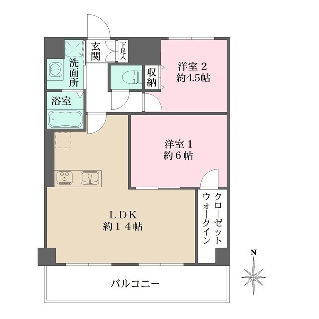 ＣＡＳＡ Ａ－１ 302 間取り図