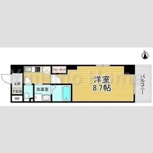 アペックスヒルズ西宮 401 間取り