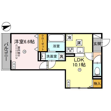 ユーフォリア 101 間取り図