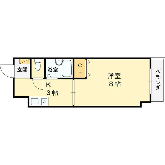 ソレイユ（西宮） 103 間取り図