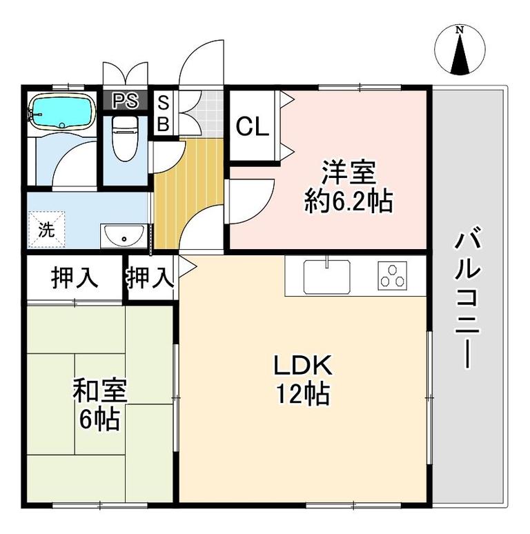 夙川大谷ハウス 101 間取り図