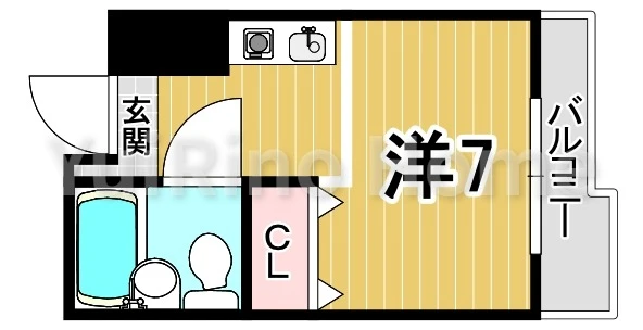 マンション麻生 403 間取り図