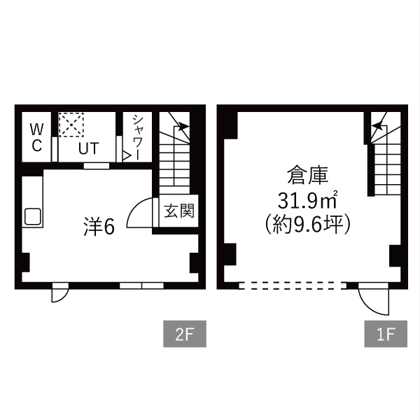 ラフマート今津 102 間取り図