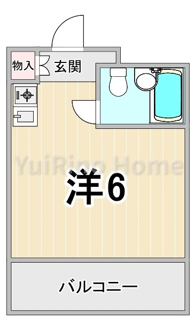 タイクーンサン9 202 間取り図