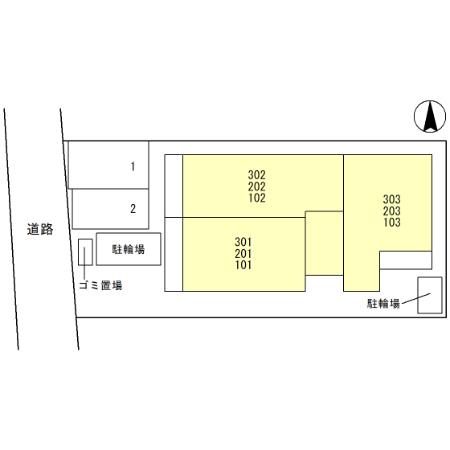 TMK西北 203 間取り