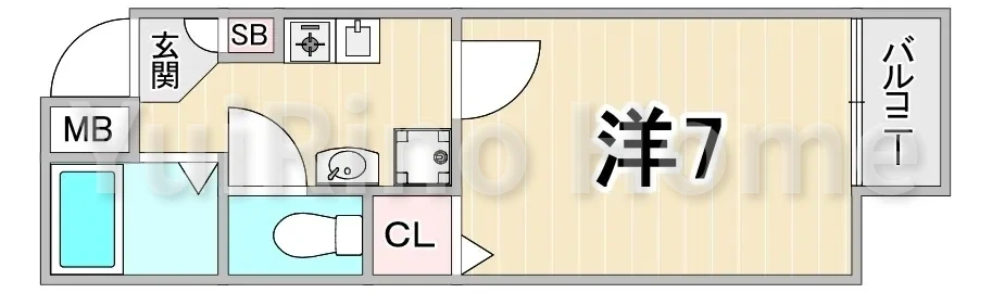 グランドコート 503※CG有り 間取り図