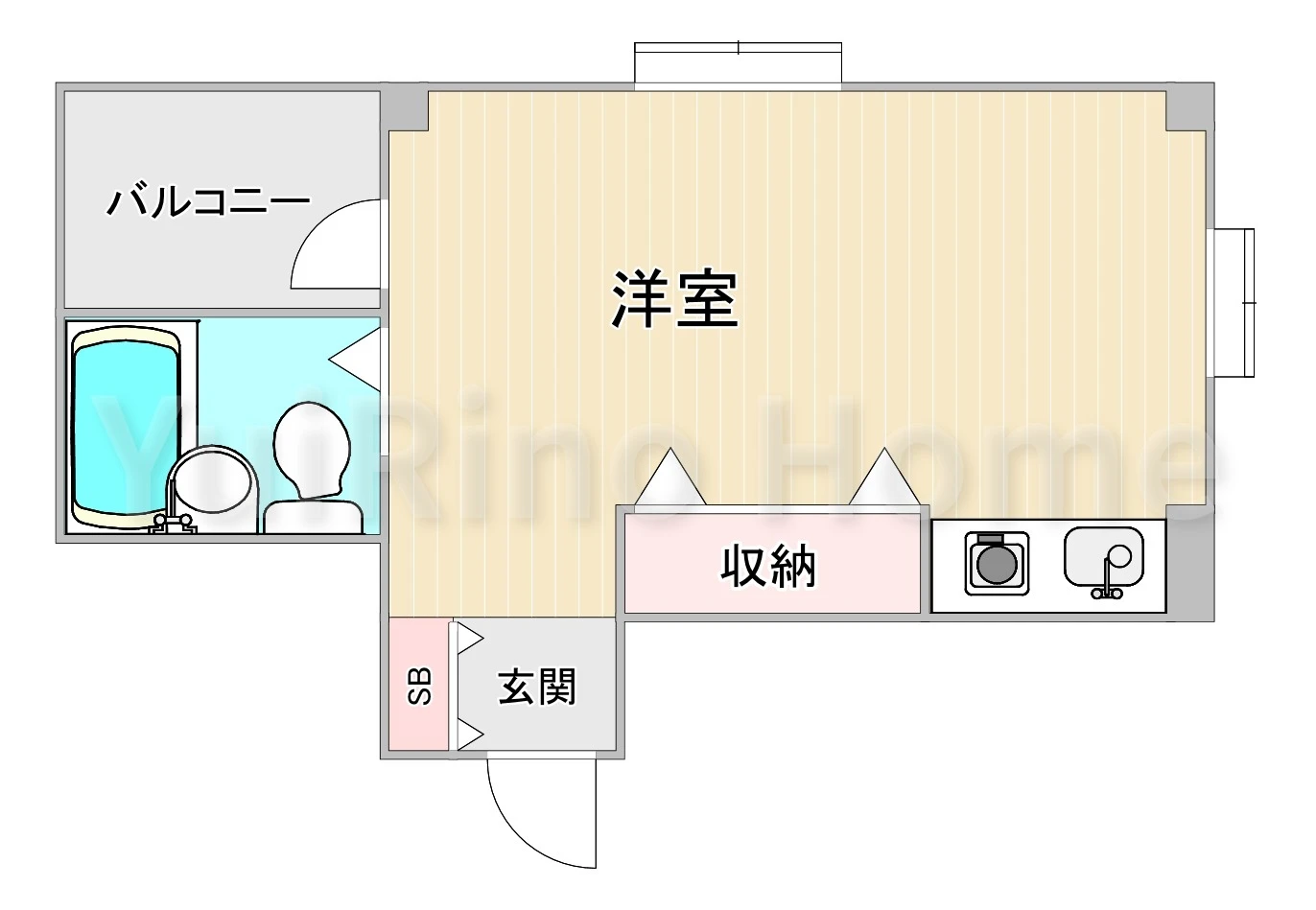 ヴィング曙 403 間取り図