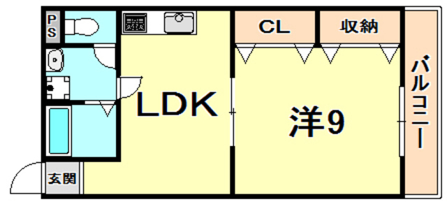 ヴィラMN-1【JPMC】 305 間取り図