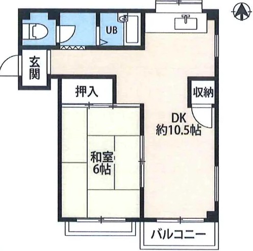 ベラカーサ夙川 302 間取り図