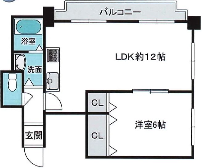 エトール Ⅰ 202 間取り図