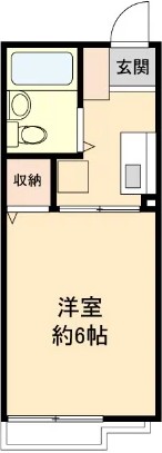 ステラ甲東園 202 間取り図