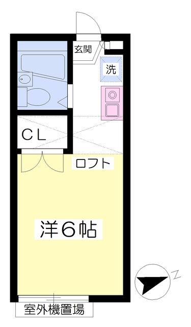 グランツ友 206 間取り図