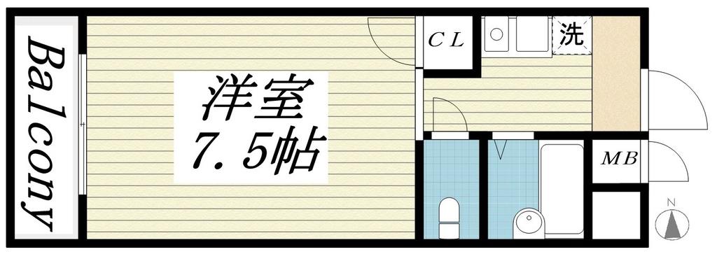 ＣＡＳＯＮＡ 107 間取り図