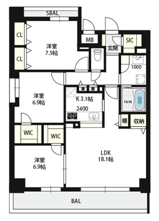 間取り図