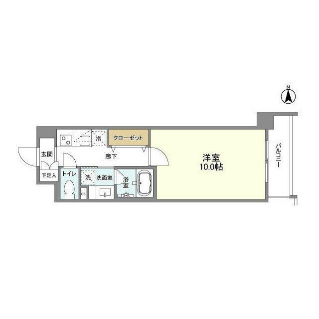 コンフォリア西宮 0306 間取り図