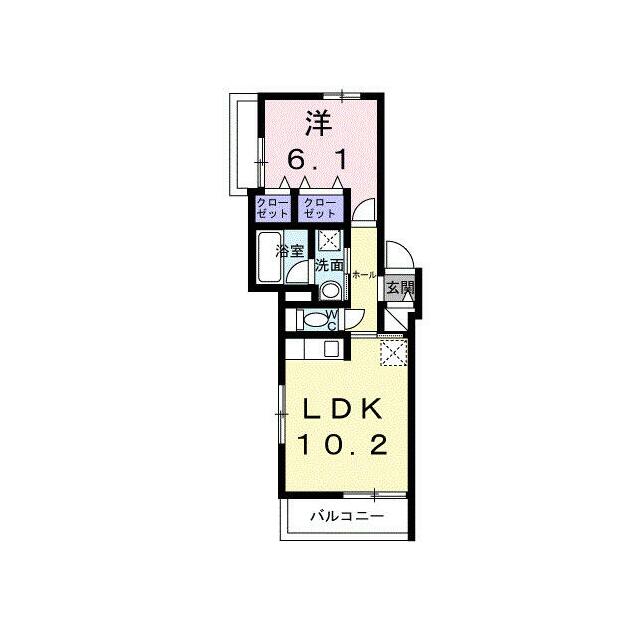 ｃｅｒｎｅ西宮 302 間取り図
